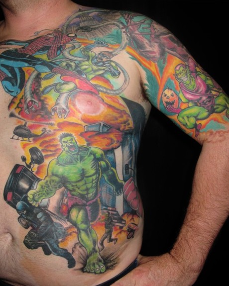 tattoos/ - The Hulk Tattoo - 52063